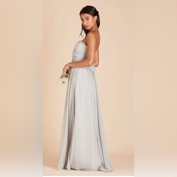 GRACE CONVERTIBLE DRESS DOVE GRAY SIZE M - Picture 8 of 13